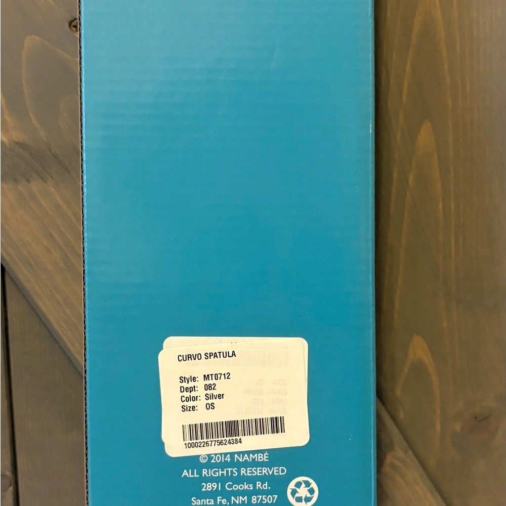Nambe Curvo Spatula in Silver Finish - Picture 3 of 5